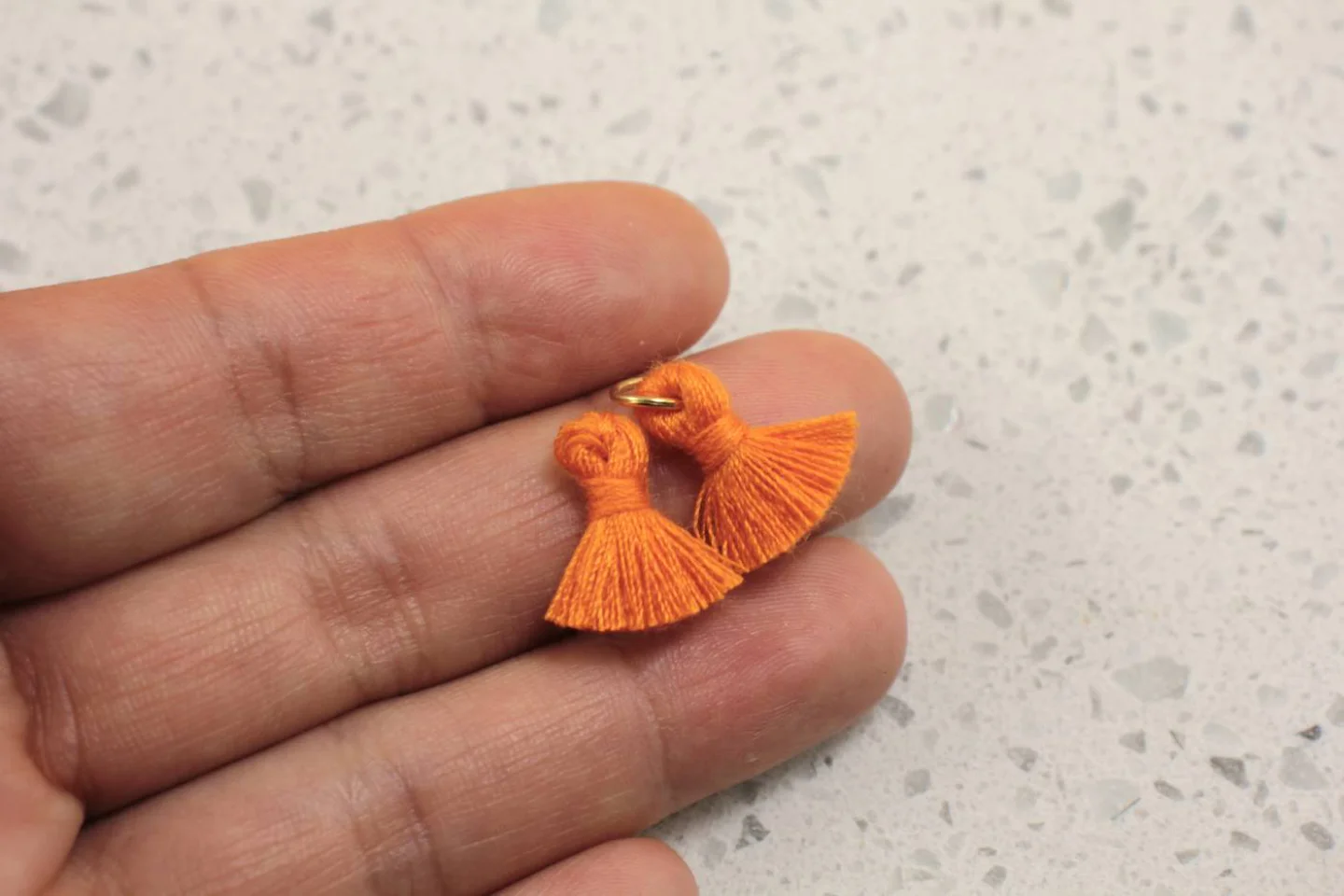 mini-cotton-orange-tassel.