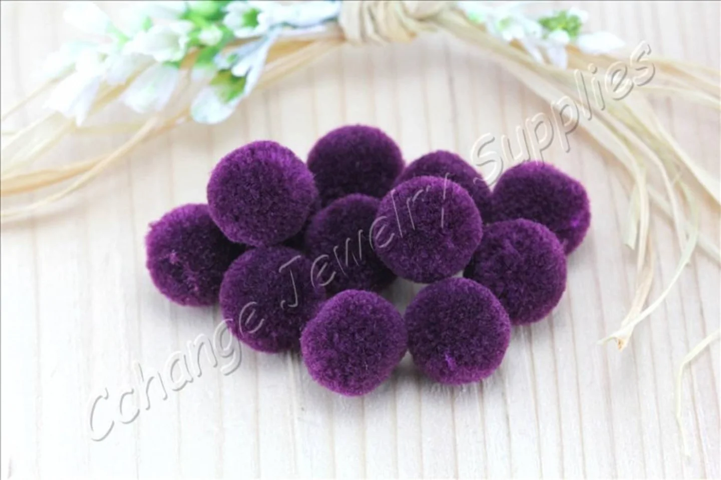 handmade-cotton-pompoms-violet-purple.