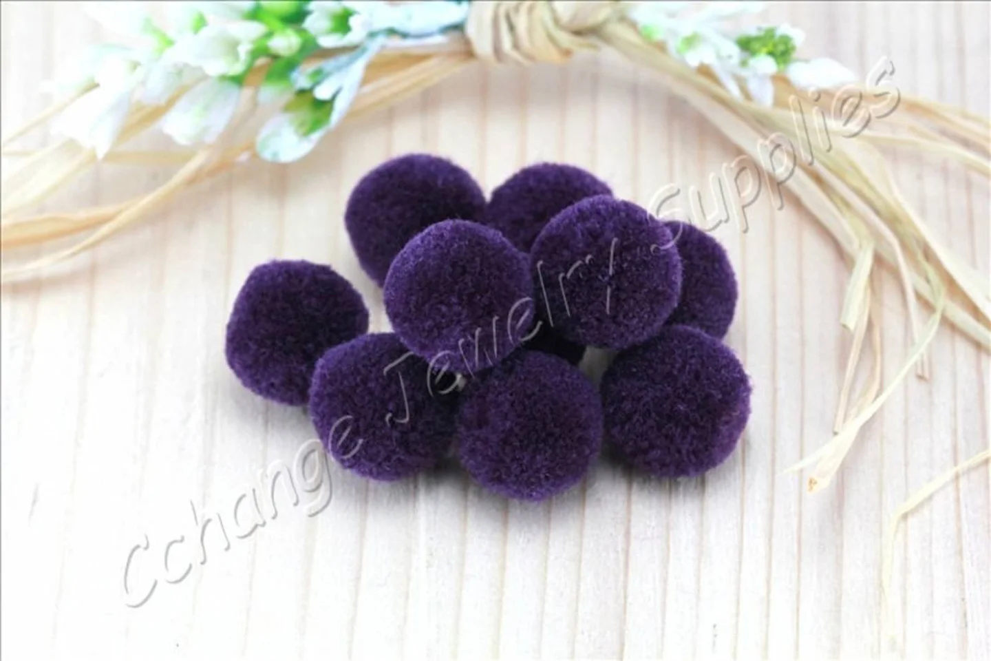 handmade-cotton-pompoms-indigo-purple.