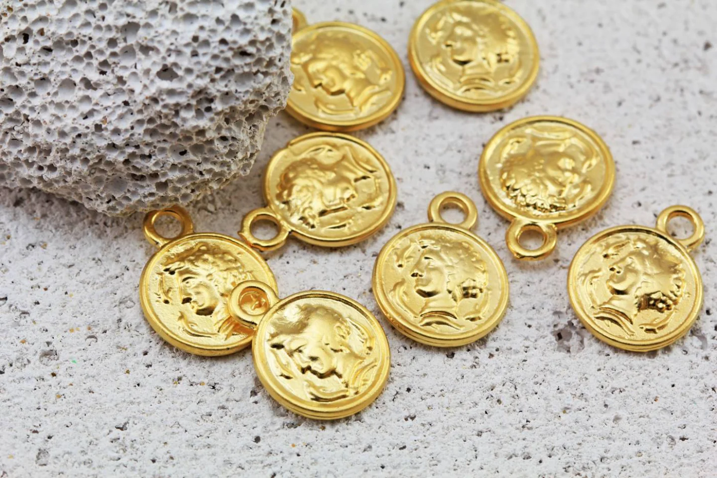 gold-small-coin-charms-necklace-earrings.
