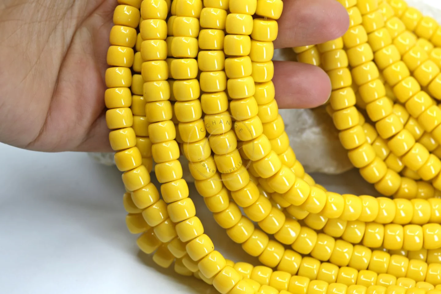 yellow-barrel-pony-glass-beads.