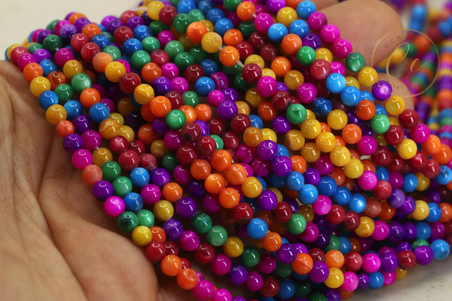 multicolour-mix-rainbow-shell-beads.