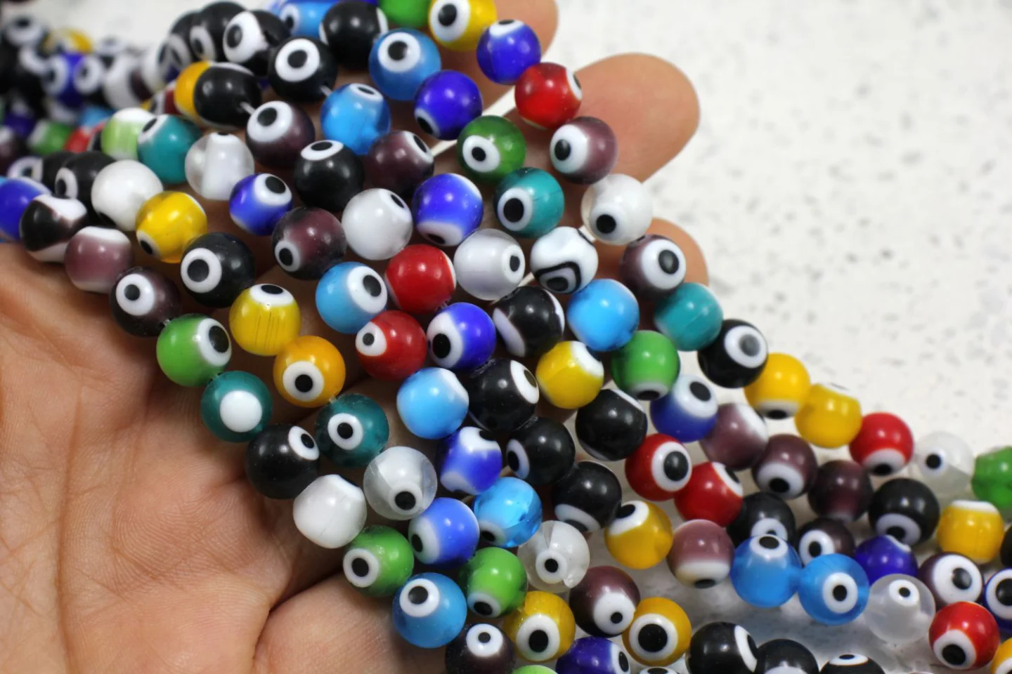 8mm-rainbow-glass-round-evil-eye-beads.