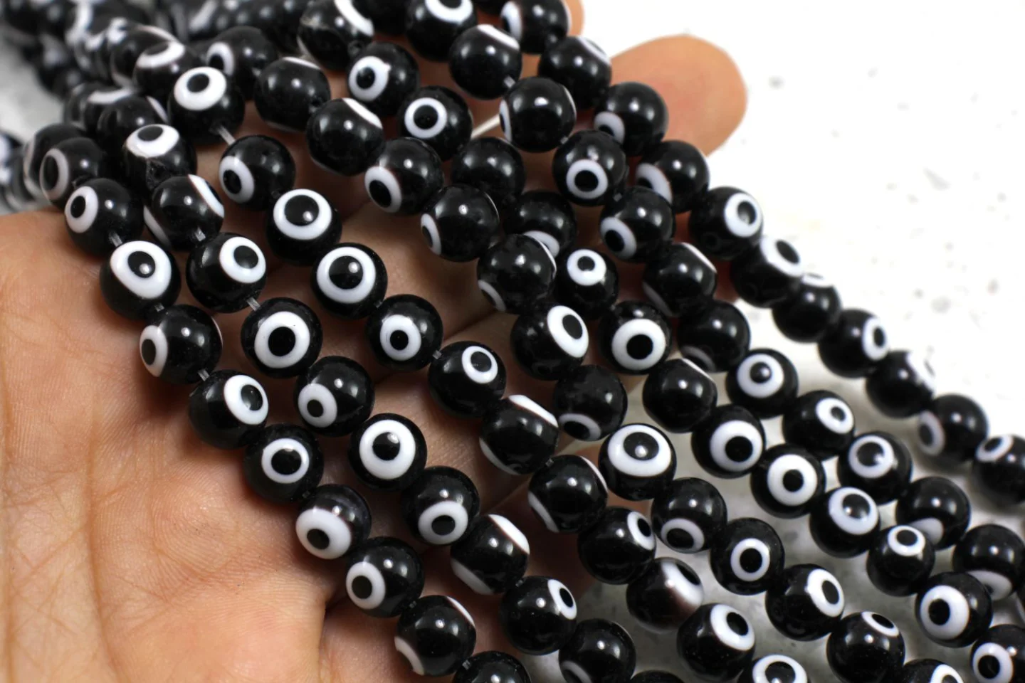 8mm-black-glass-round-evil-eye-beads.