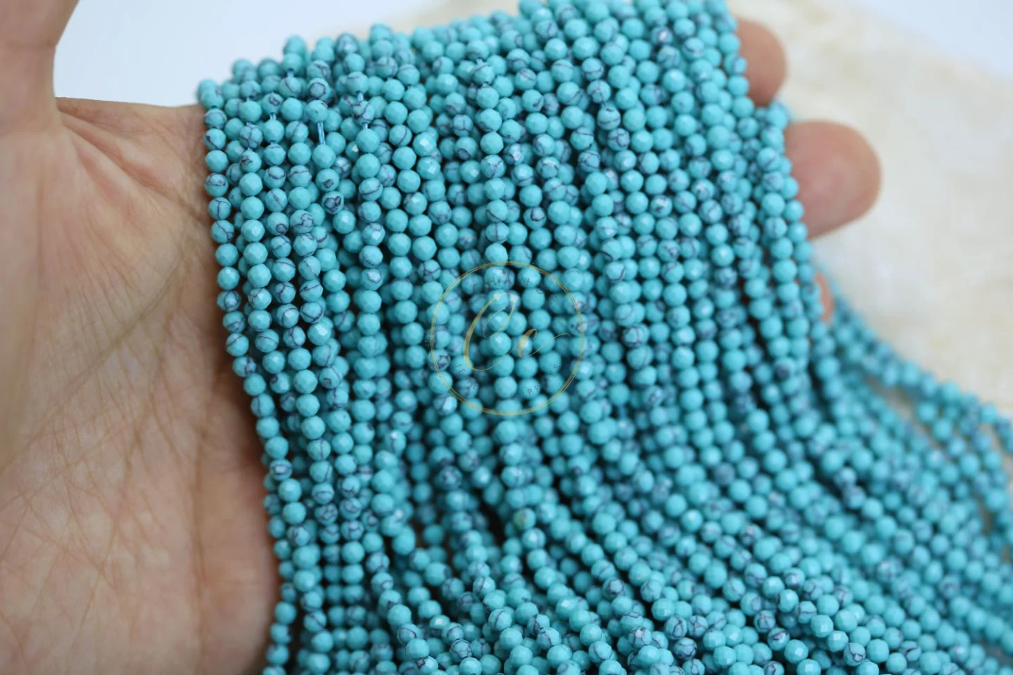 3mm-faceted-round-turquoise-beads.