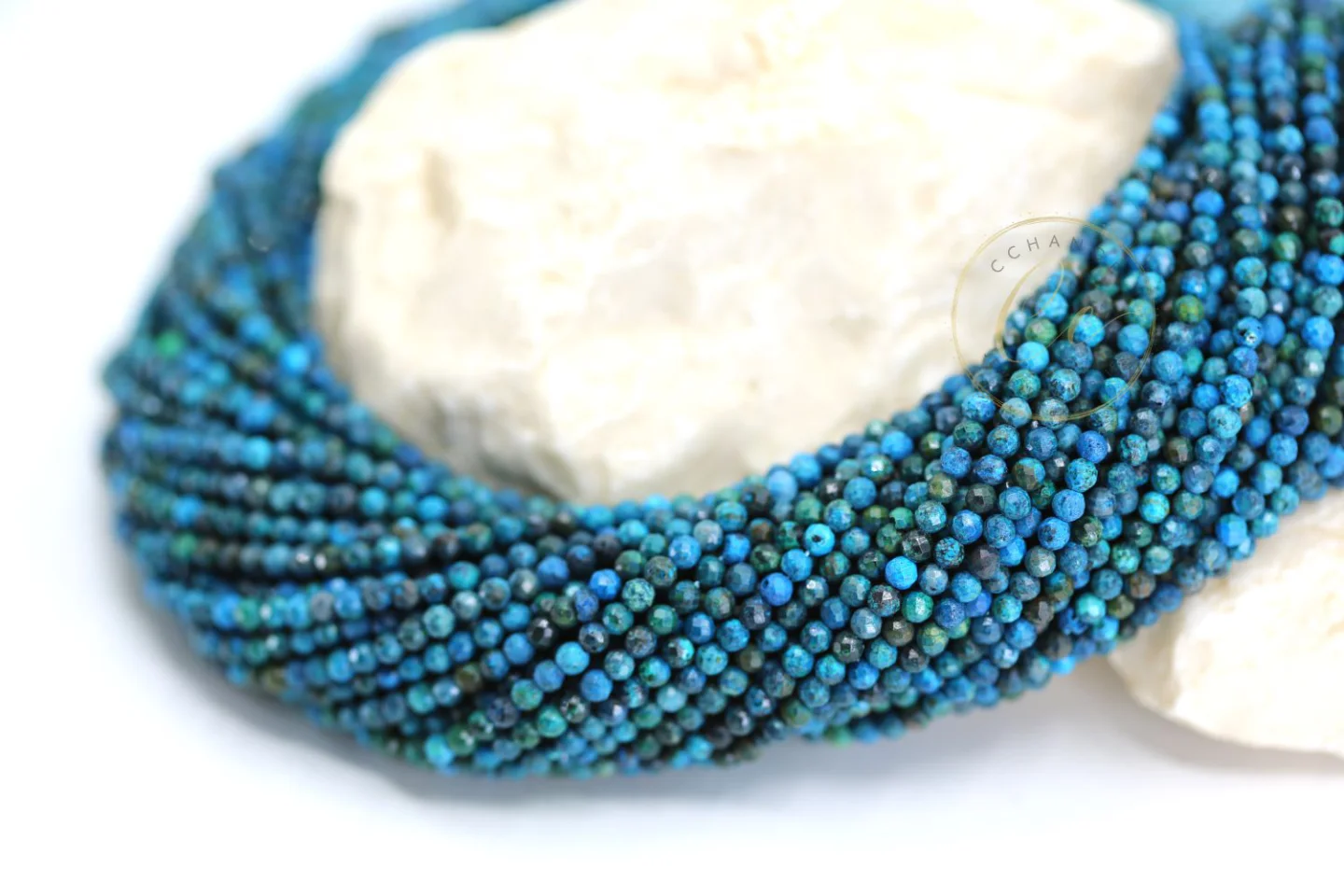 Chrysocolla-natural-stone-beads.
