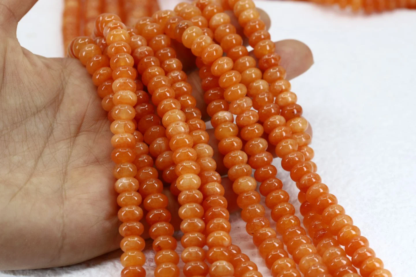 8mm-rondelle-orange-jade-beads.