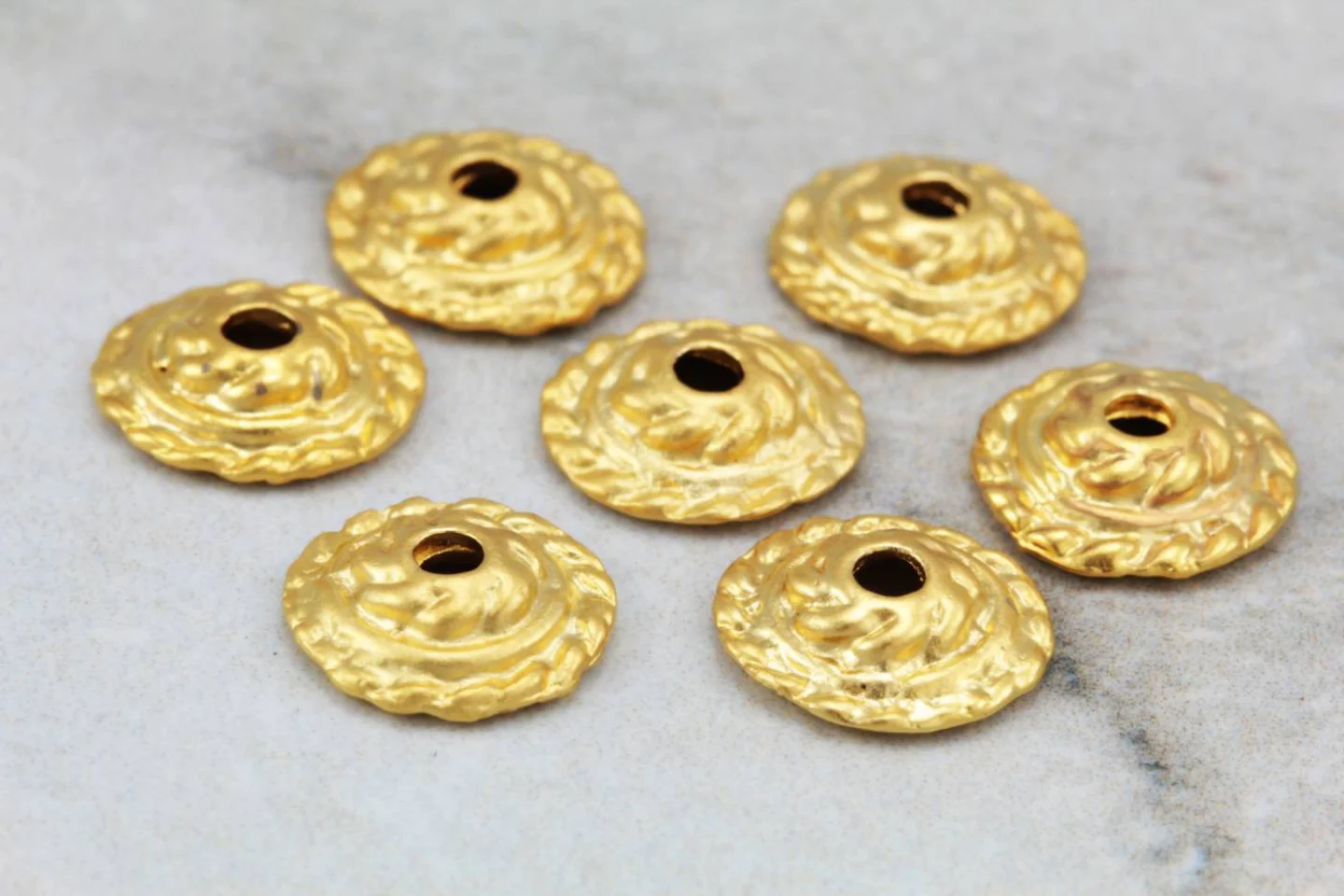 tiny-gold-plate-metal-bead-cap-findings.