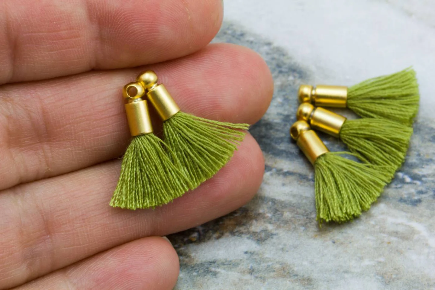 2cm-light-armygreen-cotton-mini-tassels.
